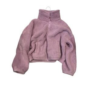 American Eagle Huggable Fleece Full ZIp Up Womans M
